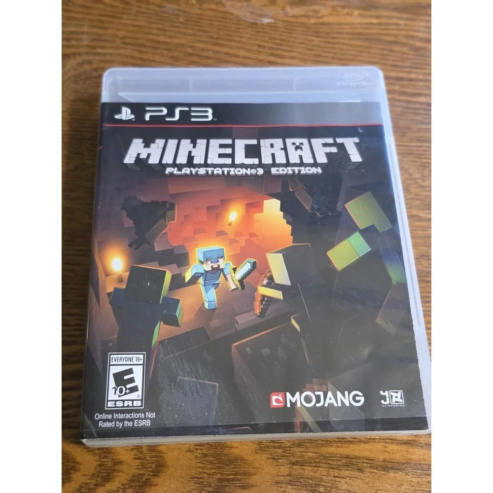 Minecraft -- PlayStation 3 Edition; Boxed (Sony PlayStation 3, 2014)
